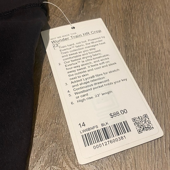 Wunder Train HR Crop 23 inch - Picture 8 of 9